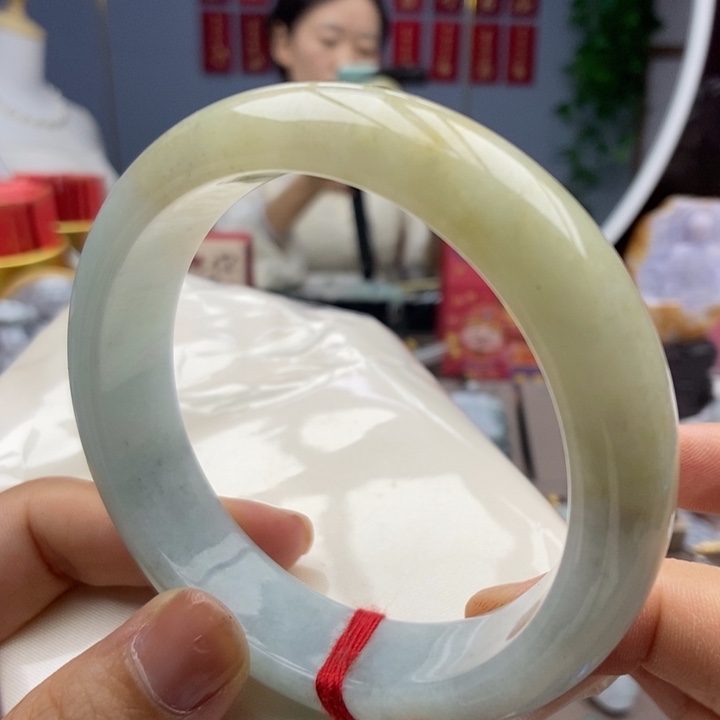 翡翠手镯未镶嵌手镯301-56