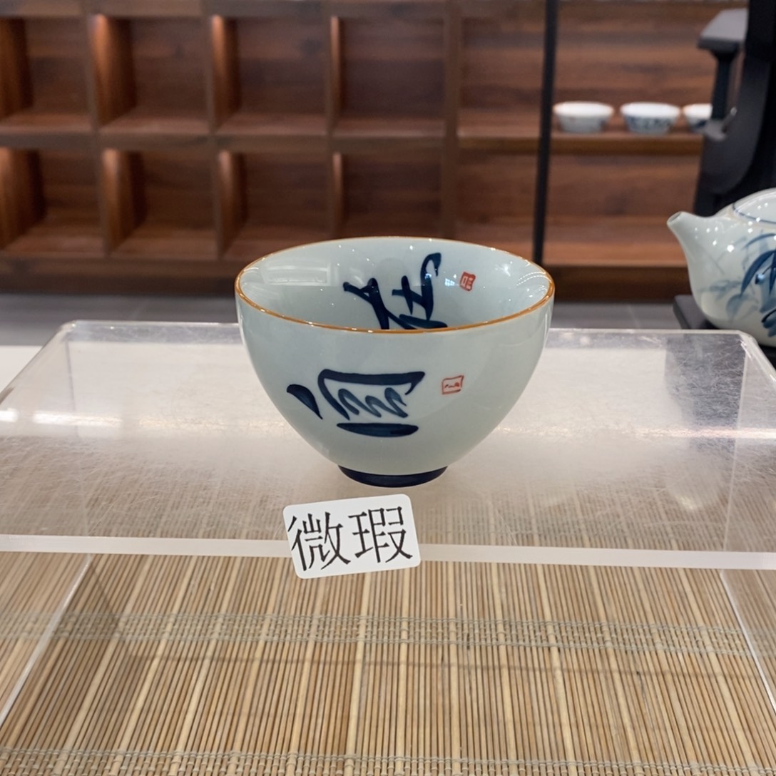 釉下彩手工绘制手工绘制