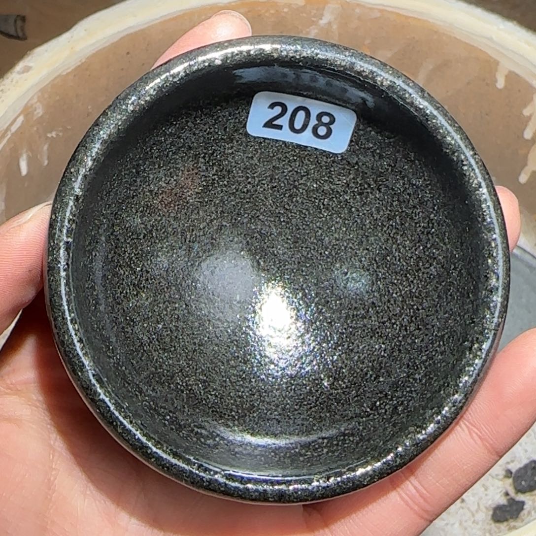 茶盏龙窑柴烧原矿原釉208