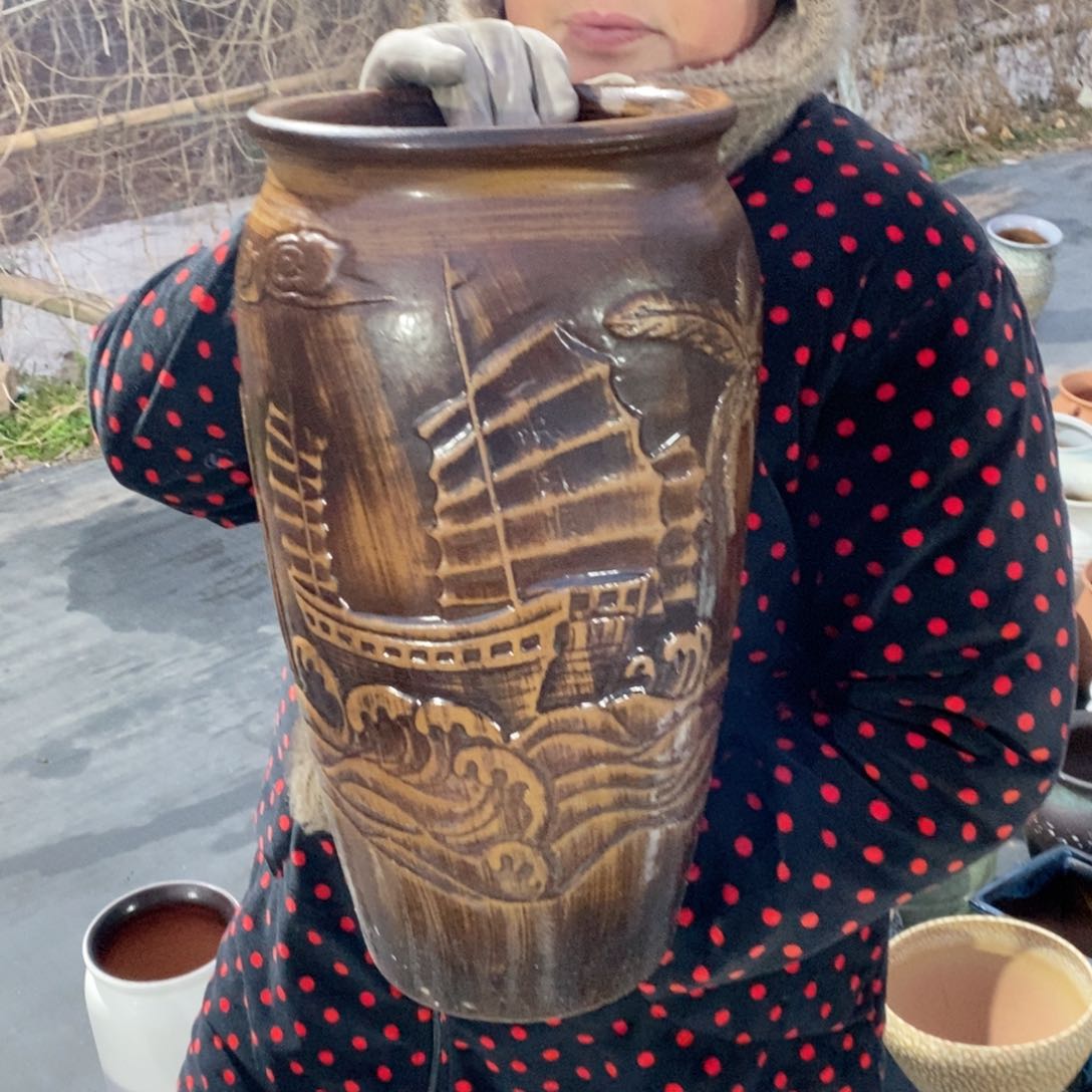 红陶口20高42～～～