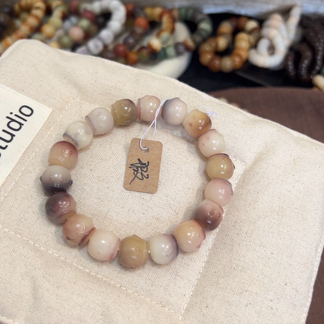 Y***u菩提根/象牙果吊坠656蜜罐14微瑕