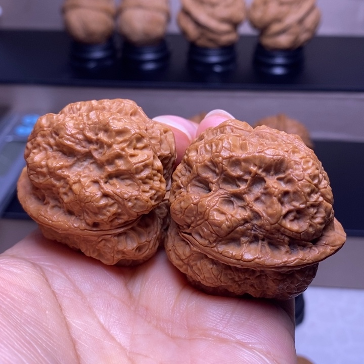 把件文玩核桃九五帝皇蟾65