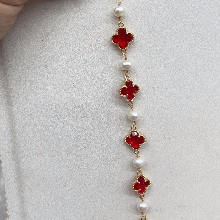 淡水珍珠未镶嵌颈饰001258