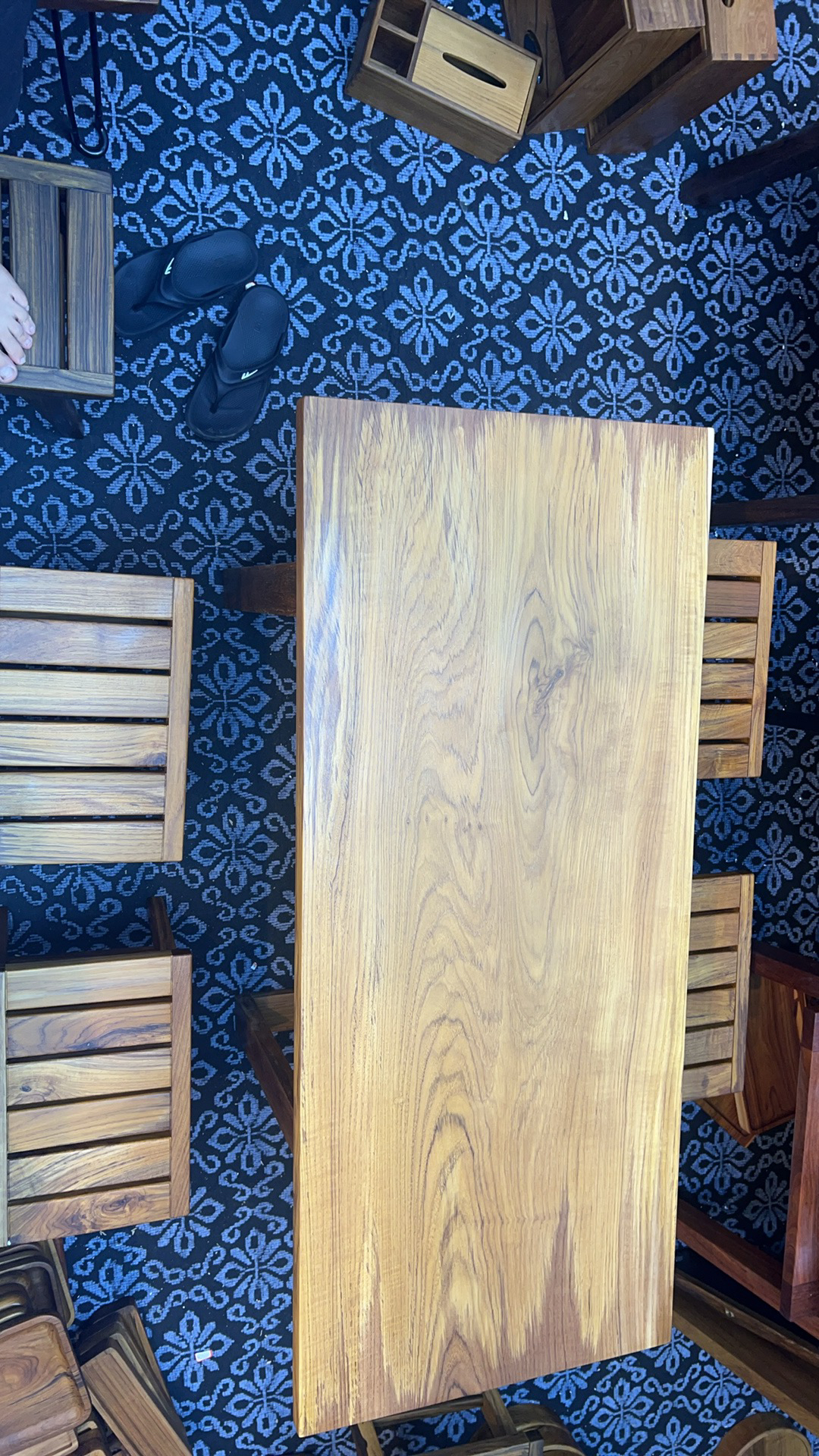 【一物一拍】缅甸柚木树根料整木板实木，餐桌板，书桌，办公桌