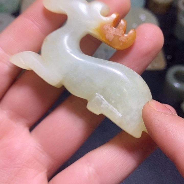 和田玉（糖玉）未镶嵌颈饰