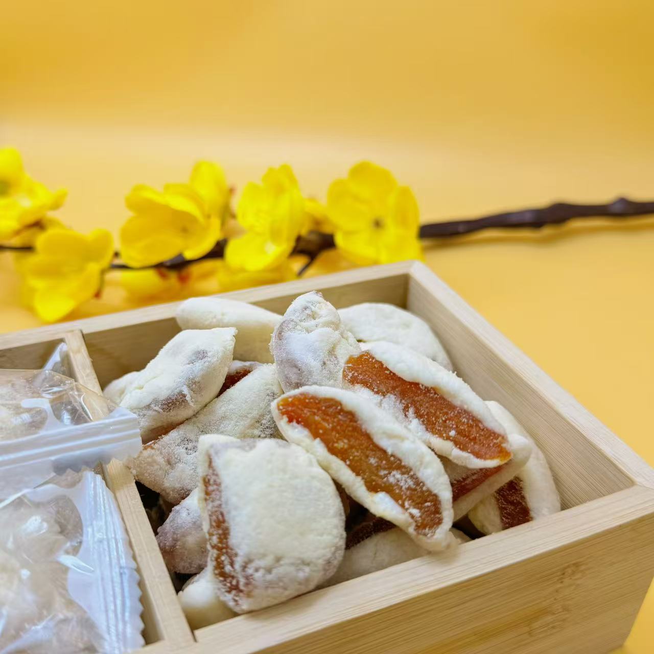 家泽优选奶芙杏干200g奶香软糯酸甜即食休闲零食