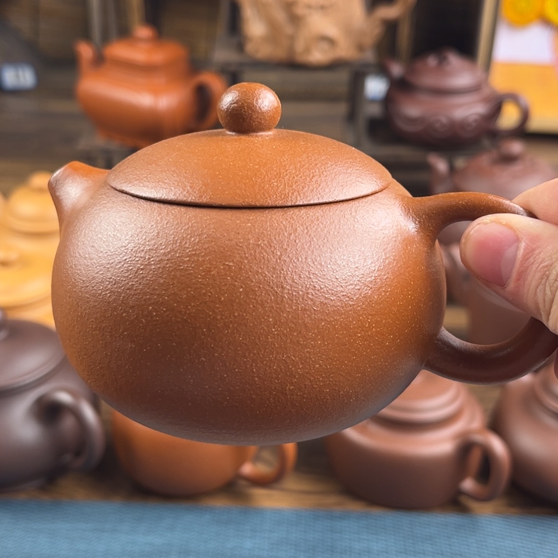 茶壶紫砂手工制作工艺精湛230cc