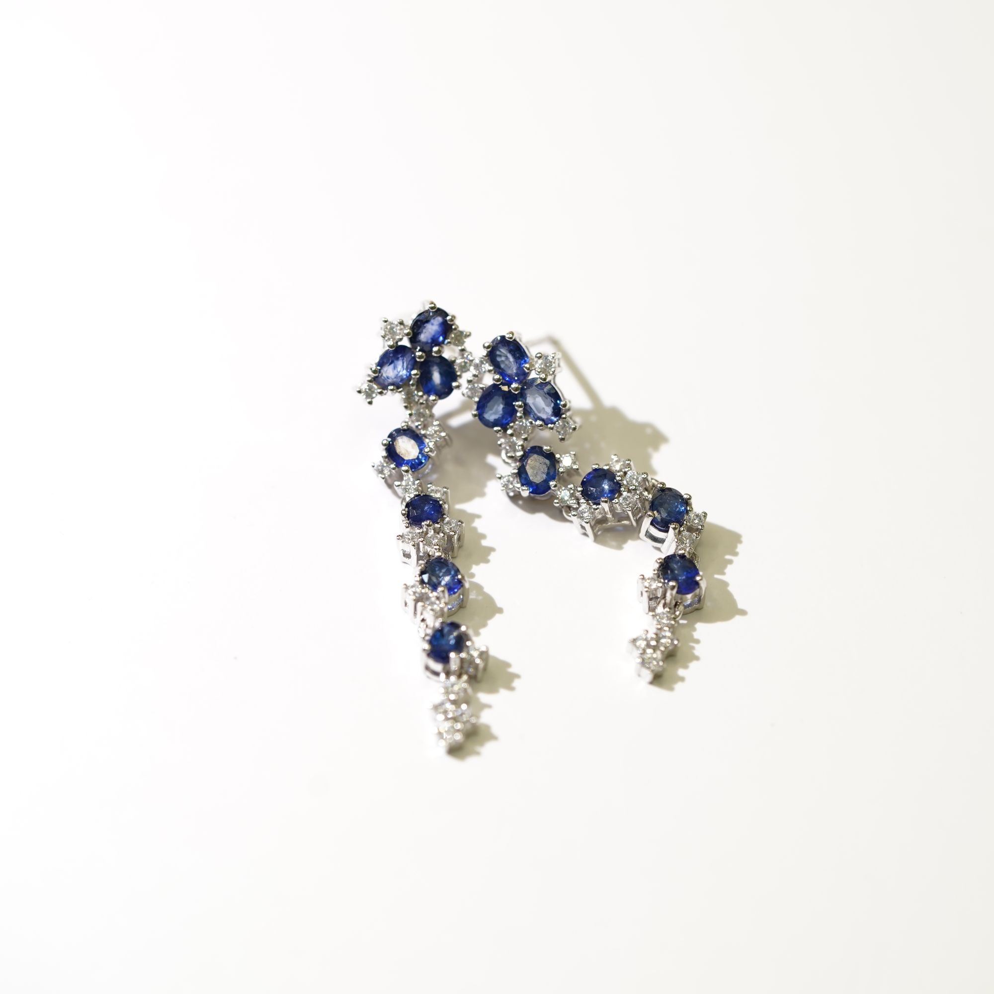 JSLBE0291蓝宝石耳钉