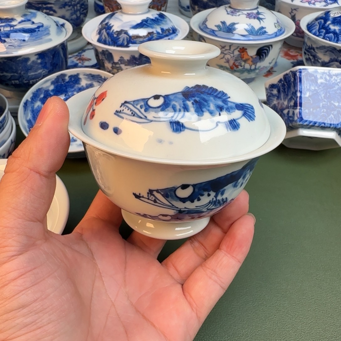 陶纯手工纯手绘茶具307