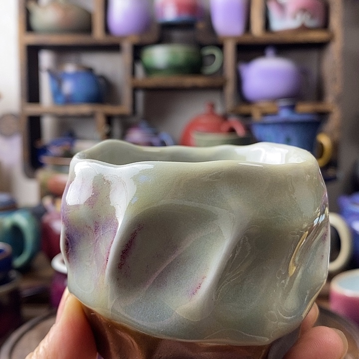 中国神后钧瓷茶具