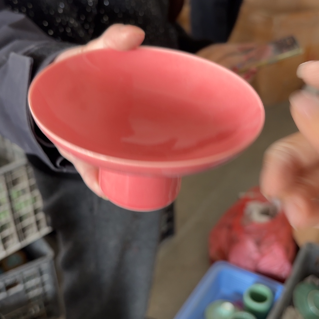 龙泉云间青瓷小米茶器