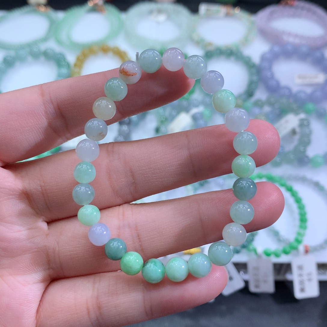 未镶嵌手链翡翠天然