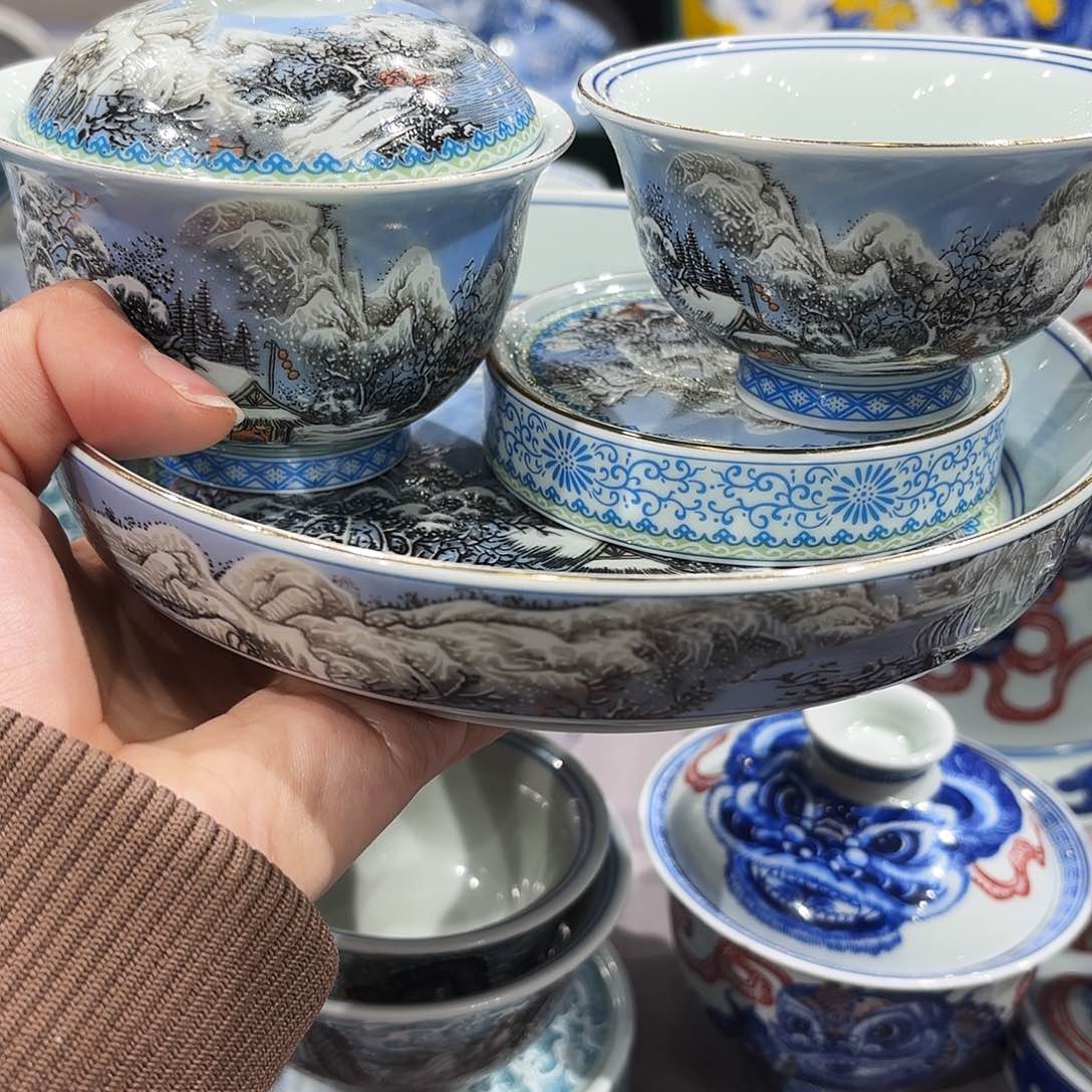 瓷片景德镇瓷器艺术