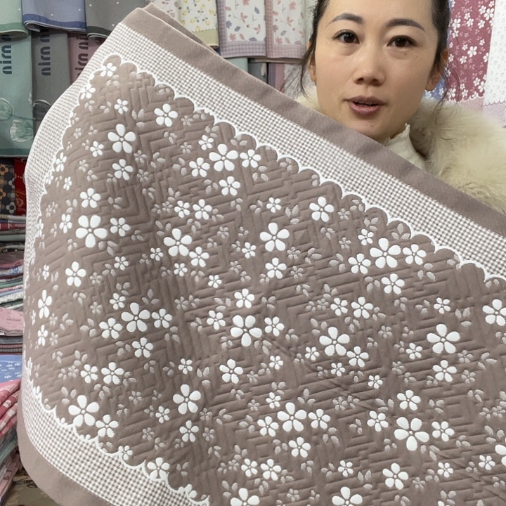 棉特价促销咖色雪花