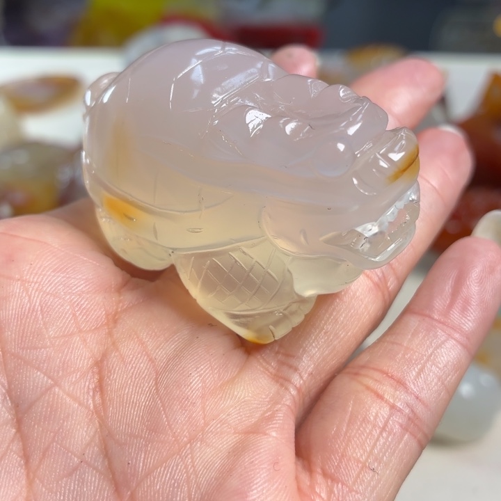 玛瑙/玉髓未镶嵌吊坠(不含链)