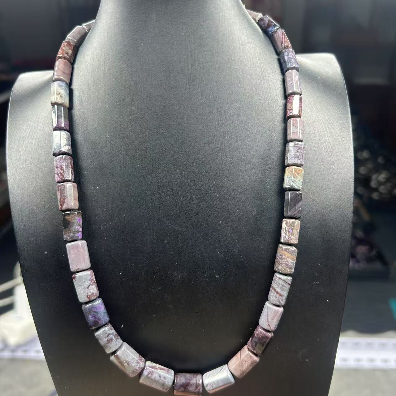 四哥原创 舒八棱柱项链