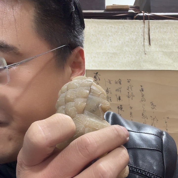 少***华摆件陶攀登高峰艺术摆件