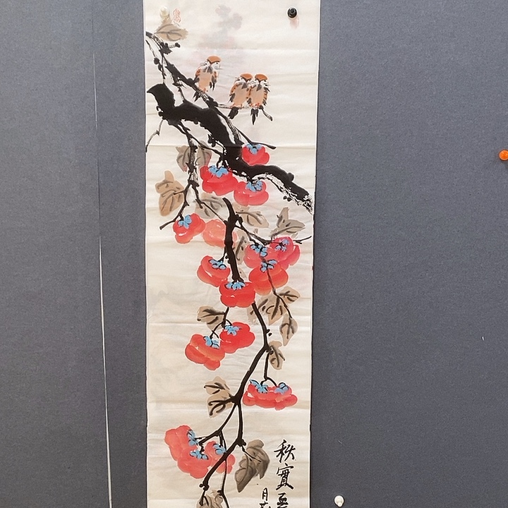 国画35/140手绘画芯