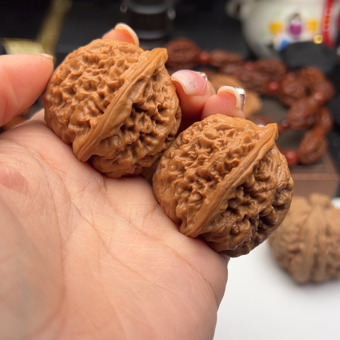 文玩核桃把件凤凰台40