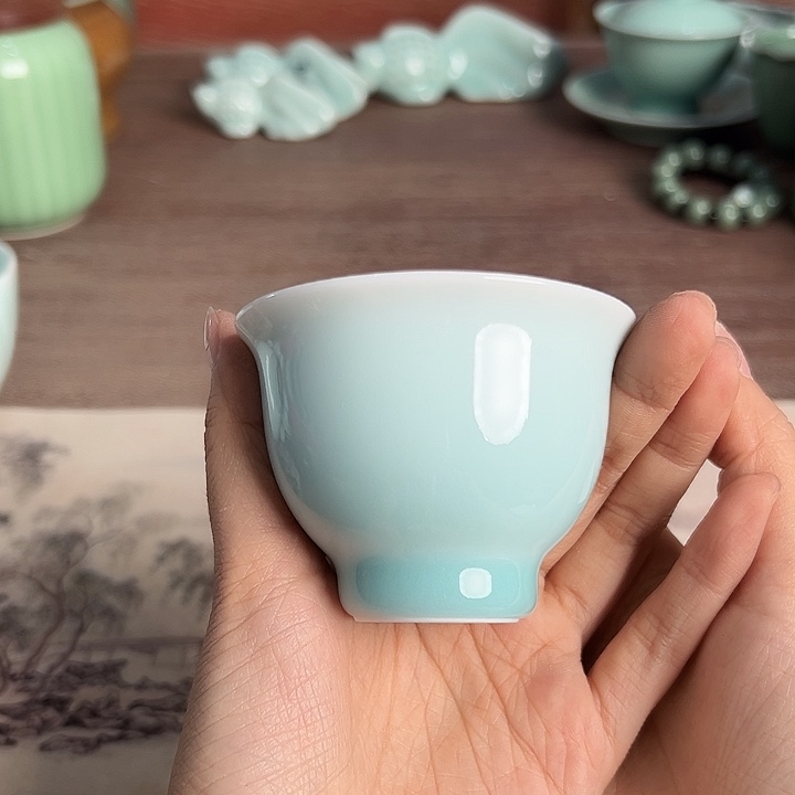 小米茶器龙泉青瓷