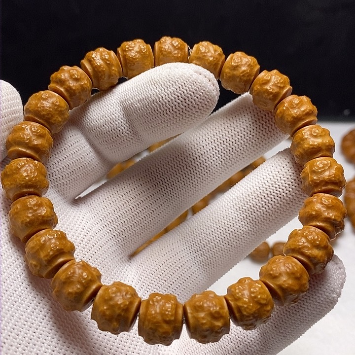 猴头核桃吊坠手工战鼓