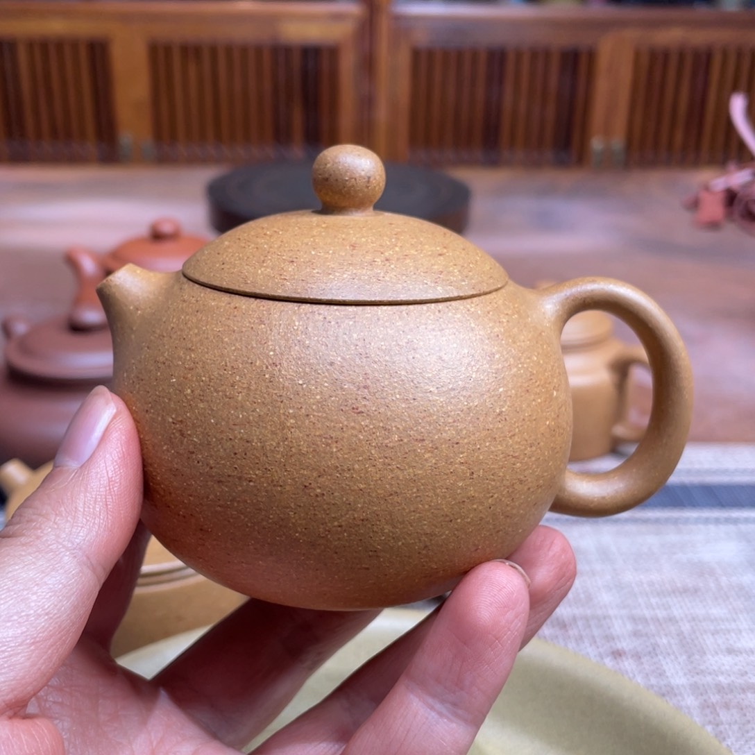 紫砂茶壶小***ᶻ宜兴紫砂原矿紫砂壶