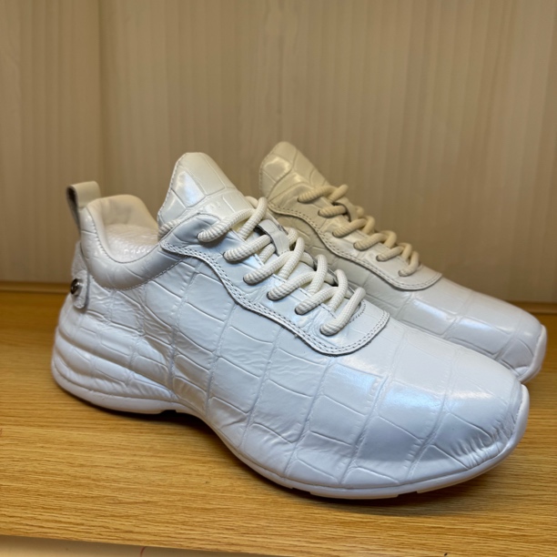 53363-07-白-稀有皮-男士休闲鞋