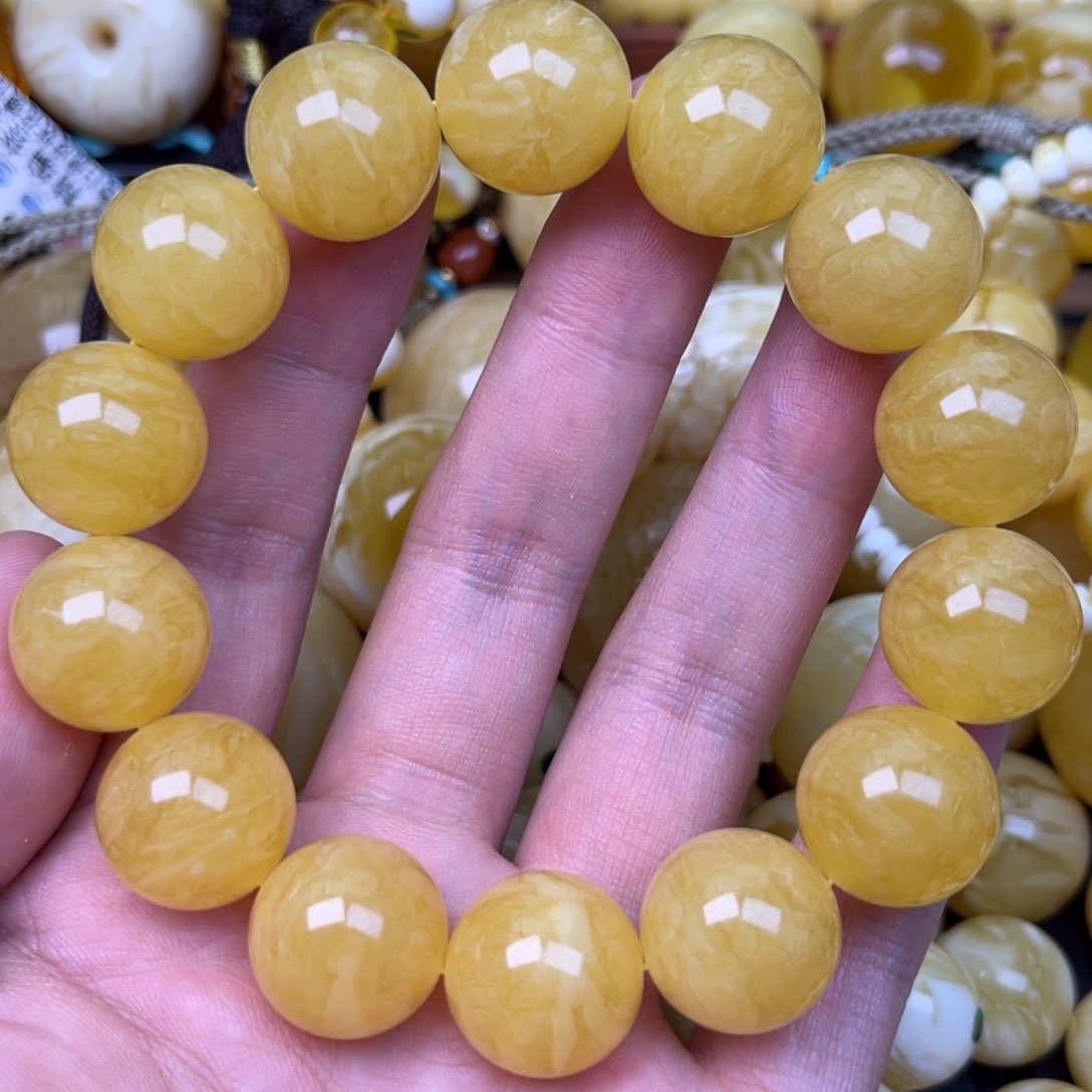 裸石蜜蜡未镶嵌蜜蜡