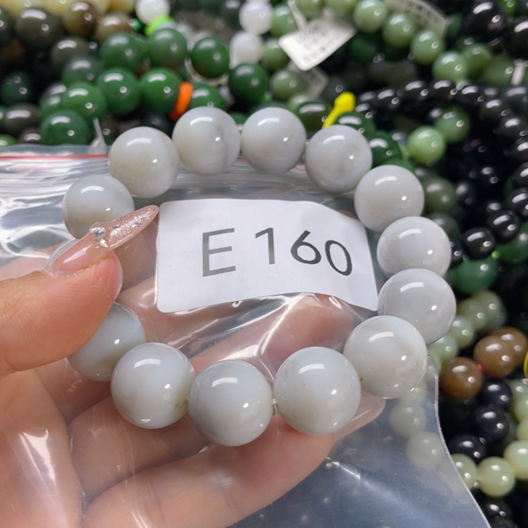 未镶嵌手链和田玉花***颜