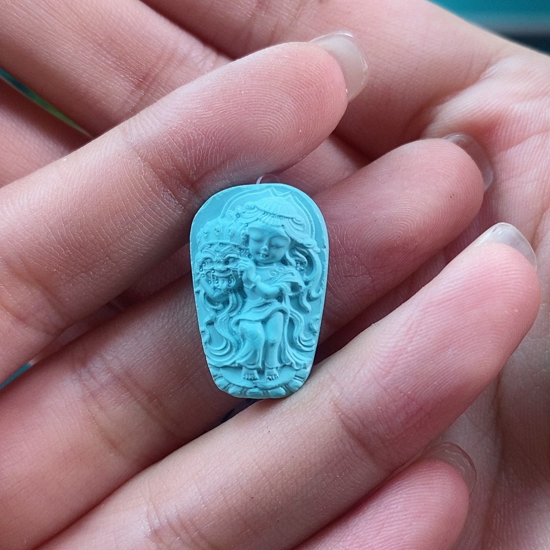 绿松石珠宝奇石未镶嵌