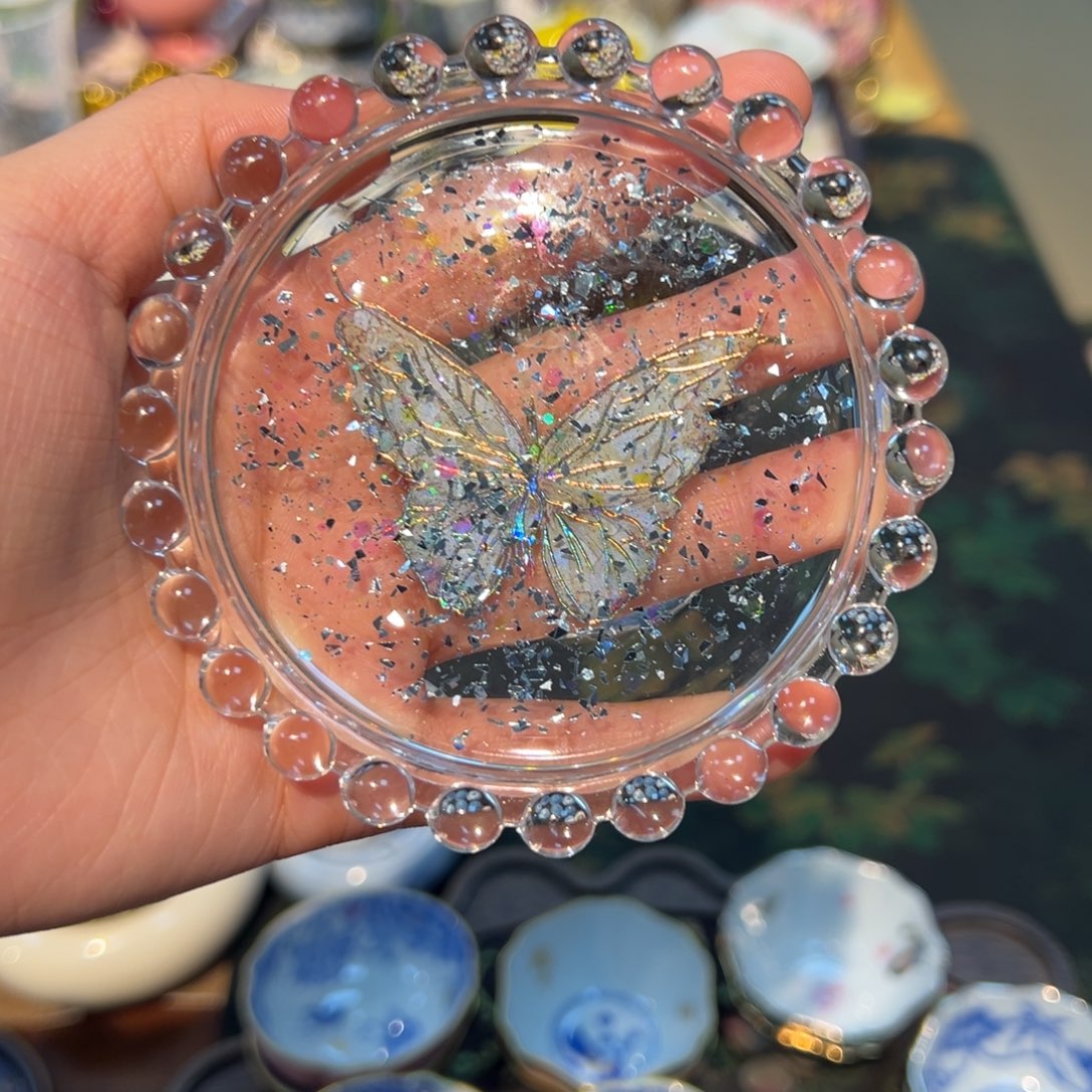 摆件特价高硼硅玻璃杯垫