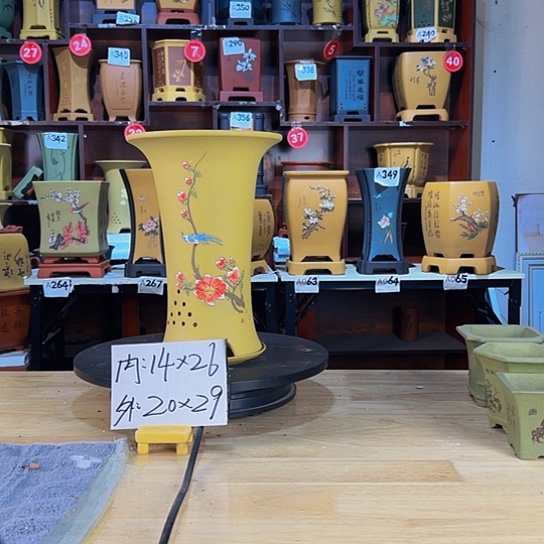 【闪购商品】陶瓷紫砂花盆