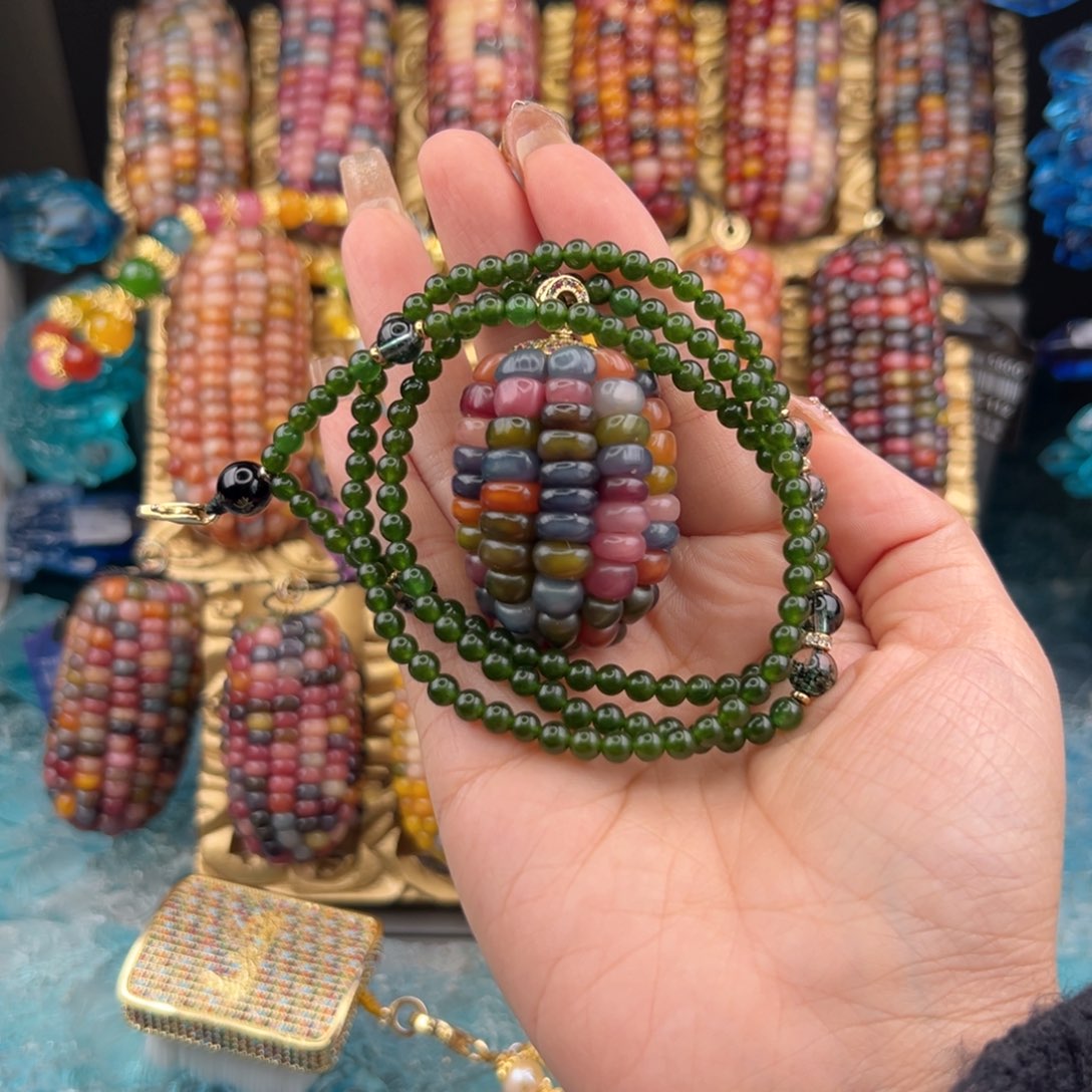 无非金属2号文玩玉米，一物一拍