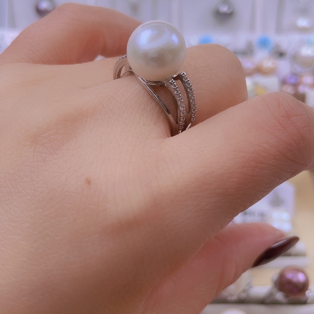 戒指淡水珍珠未镶嵌