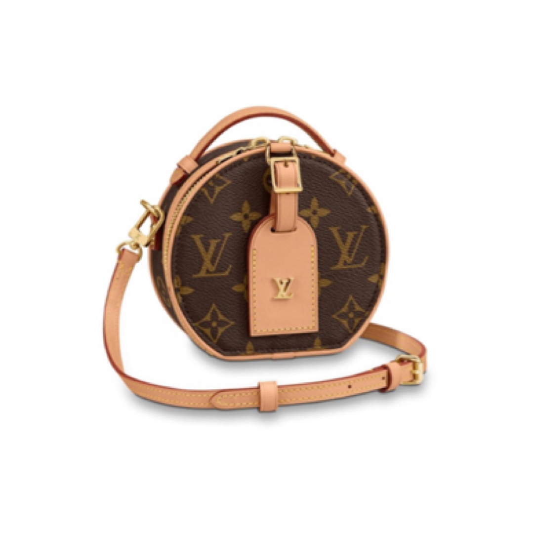 95新 LouisVuitton/路易威登 LV Chapeau 小硬饼 手提斜挎包 