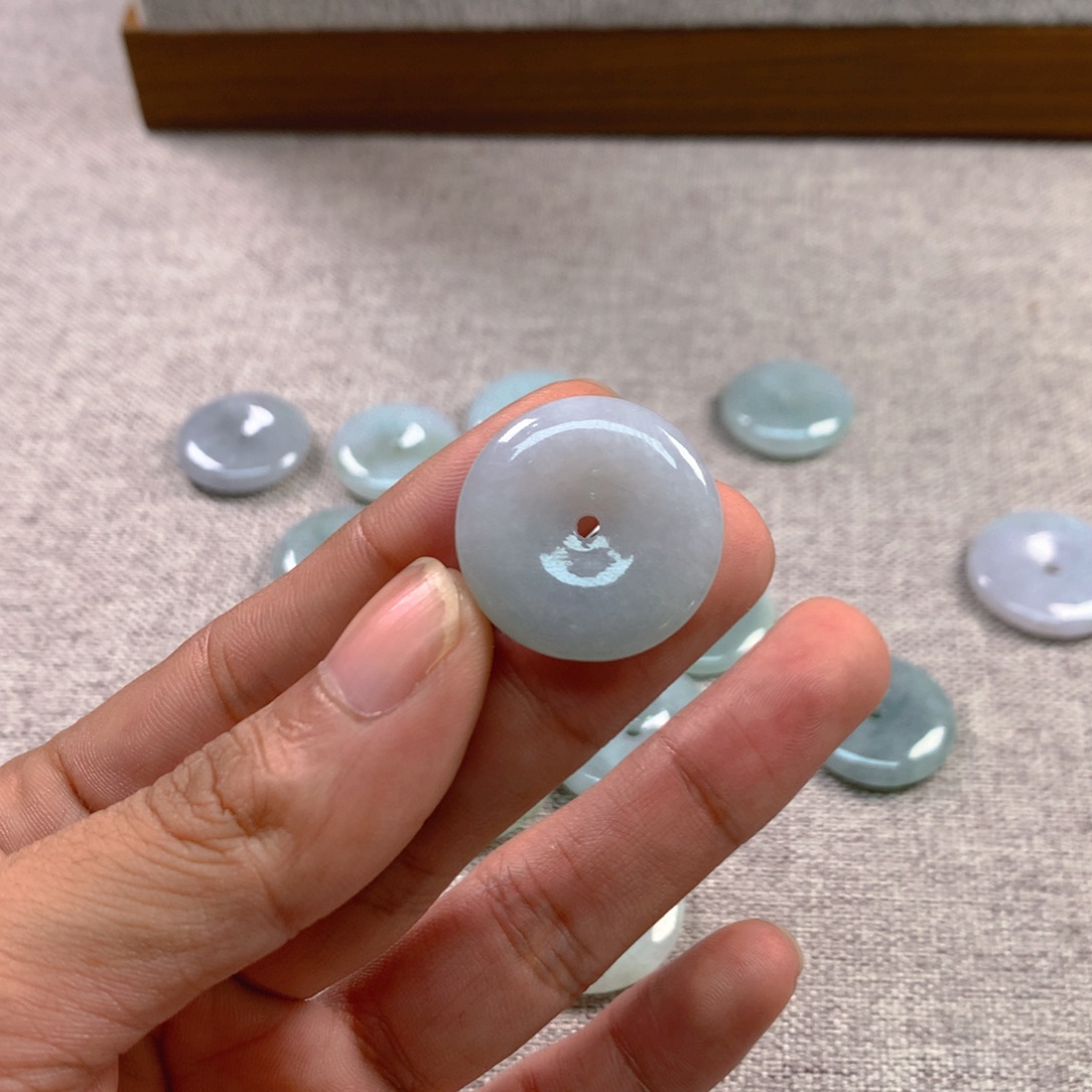 颈饰未镶嵌翡翠天然缅甸A货翡翠