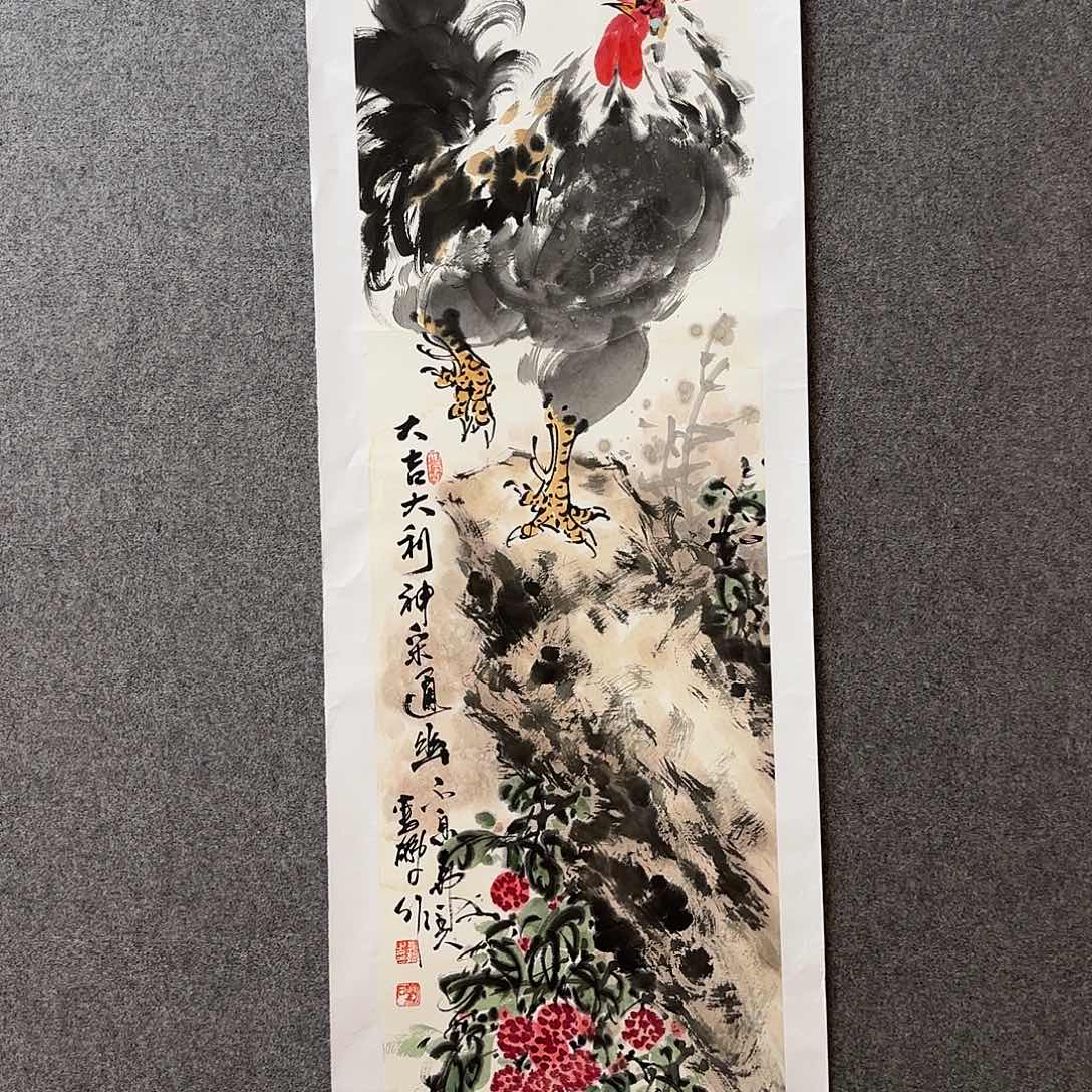 国画娄鹏老师手绘作品
