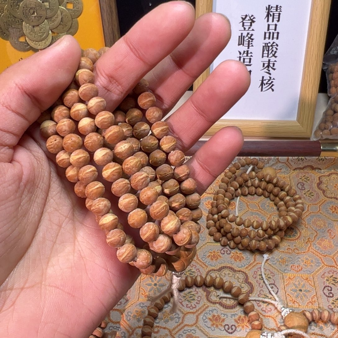 马****吊坠龙脊菩提酸枣核凤眼菩提精修