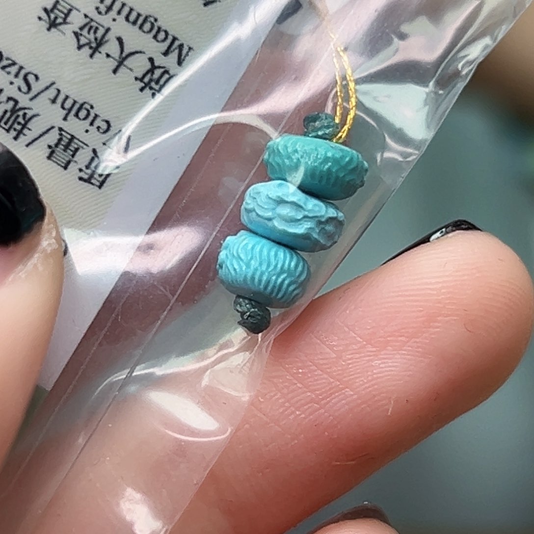 绿松石珠宝奇石未镶嵌