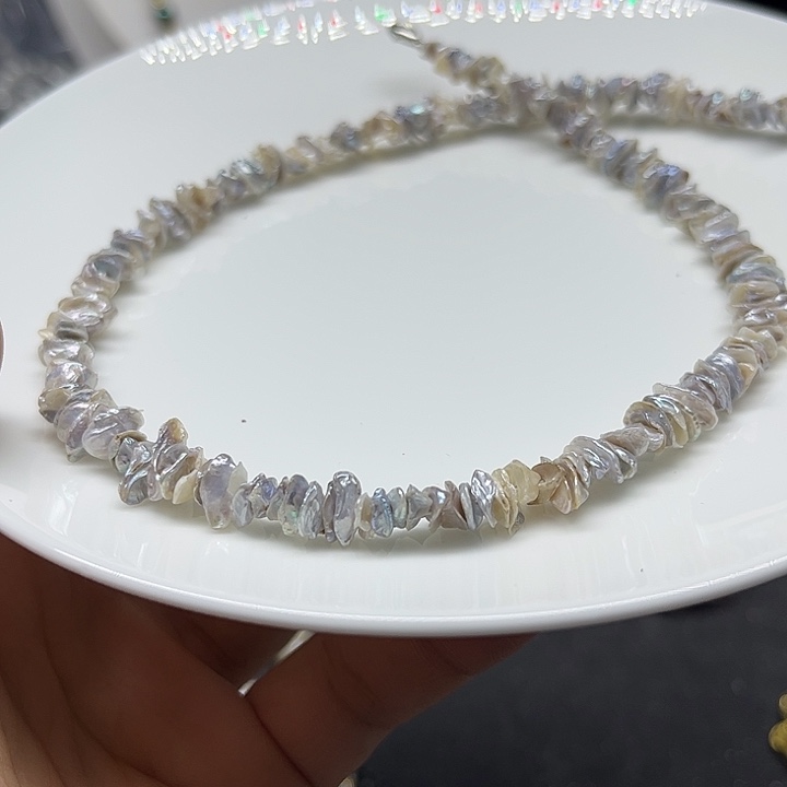 颈饰未镶嵌淡水珍珠