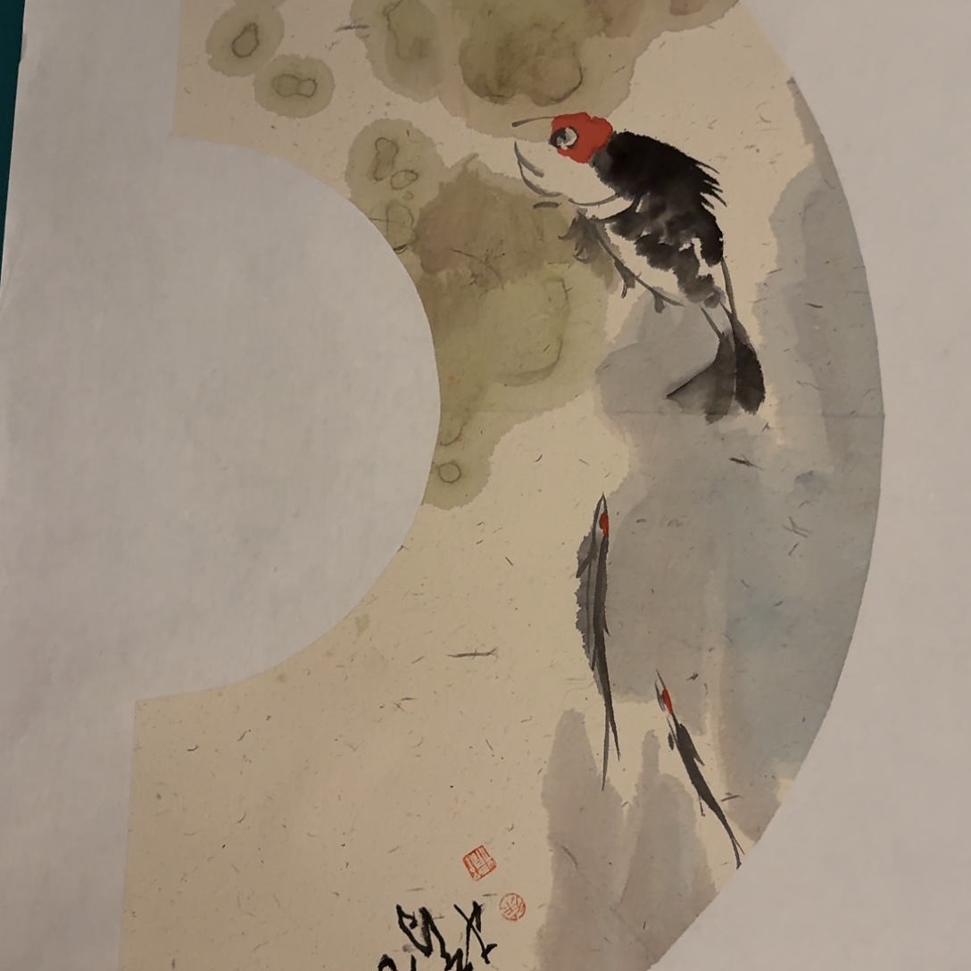 国画徐老师作品画作画作