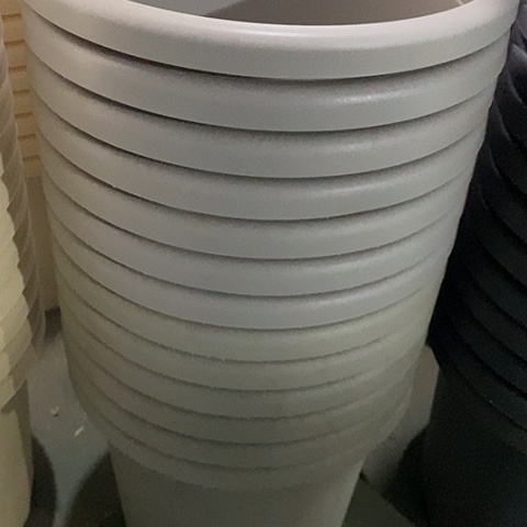 树脂四季4号灰白带托5套