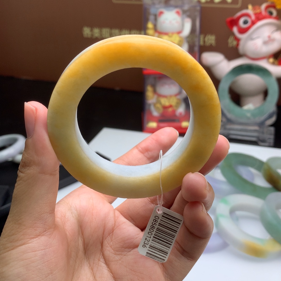 定制翡翠翡翠未镶嵌黄翡