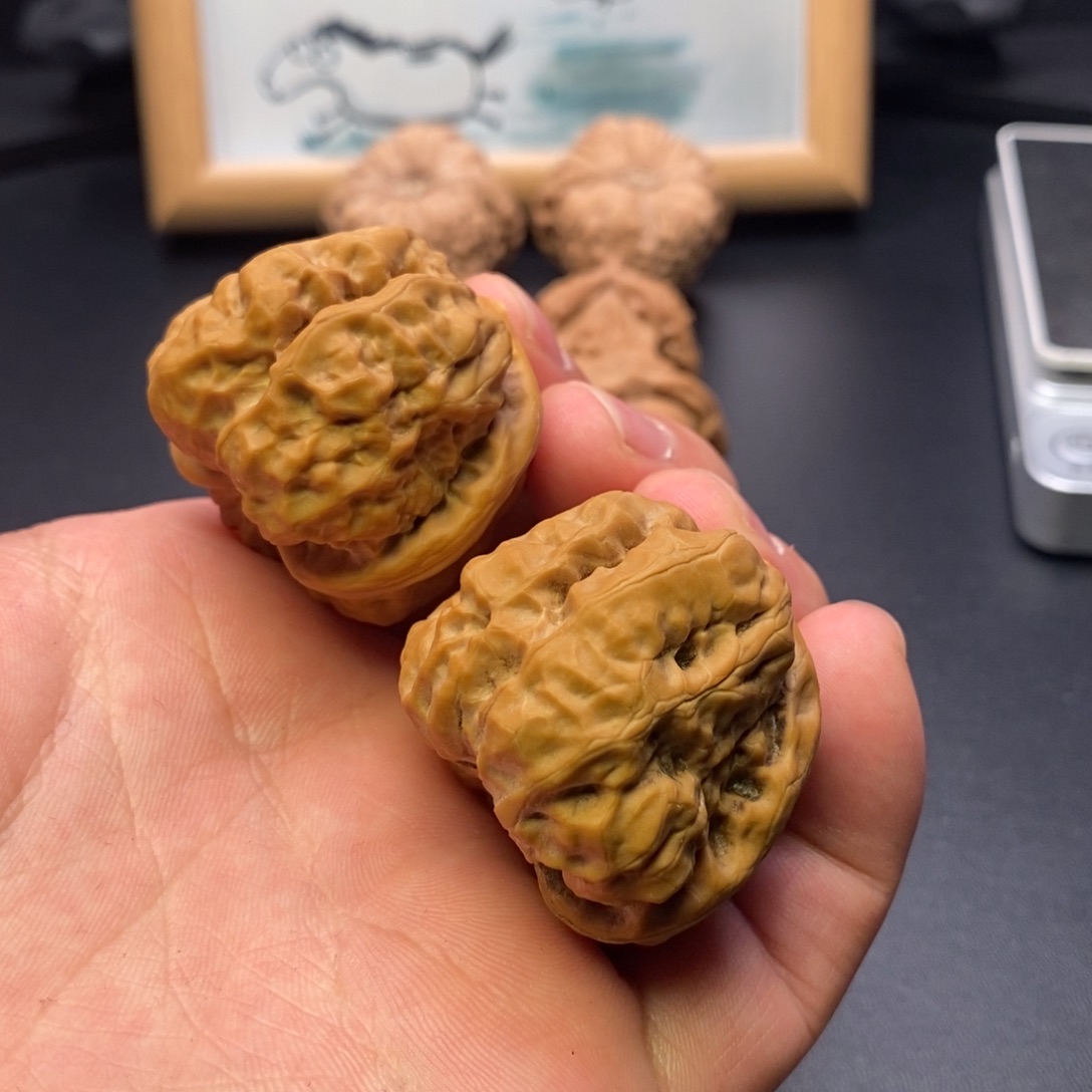 萌***文玩核桃吊坠蛤蟆头