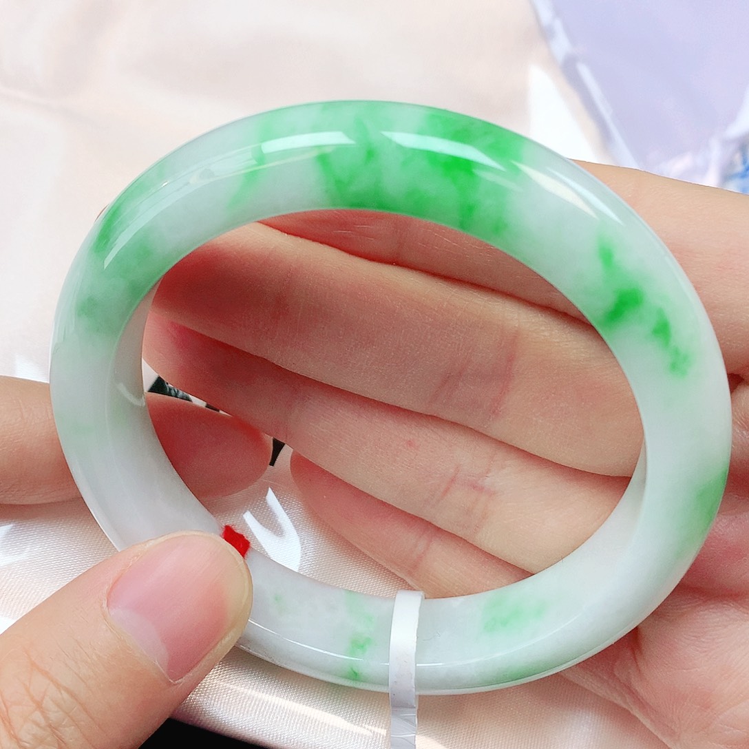 未镶嵌手镯翡翠抖音507