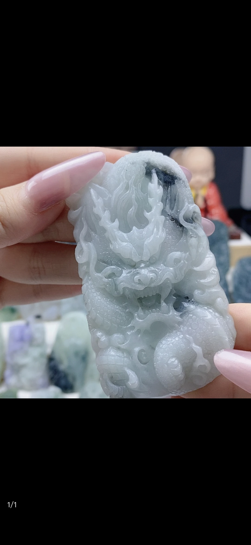 天然翡翠A货挂件