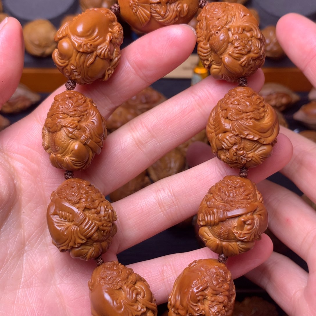 橄榄核手串/手链钟馗