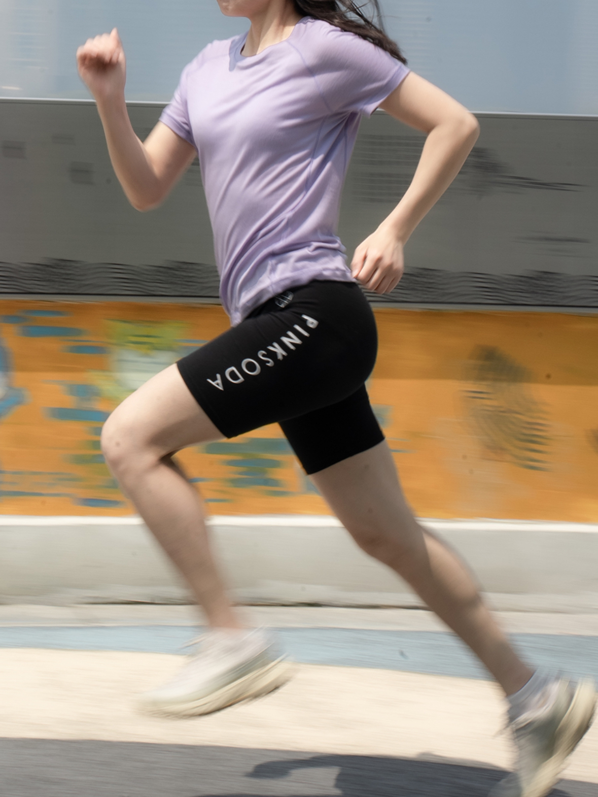 Des FR可机洗美丽诺透气越野跑步运动速干衣美丽诺羊毛短袖女T恤