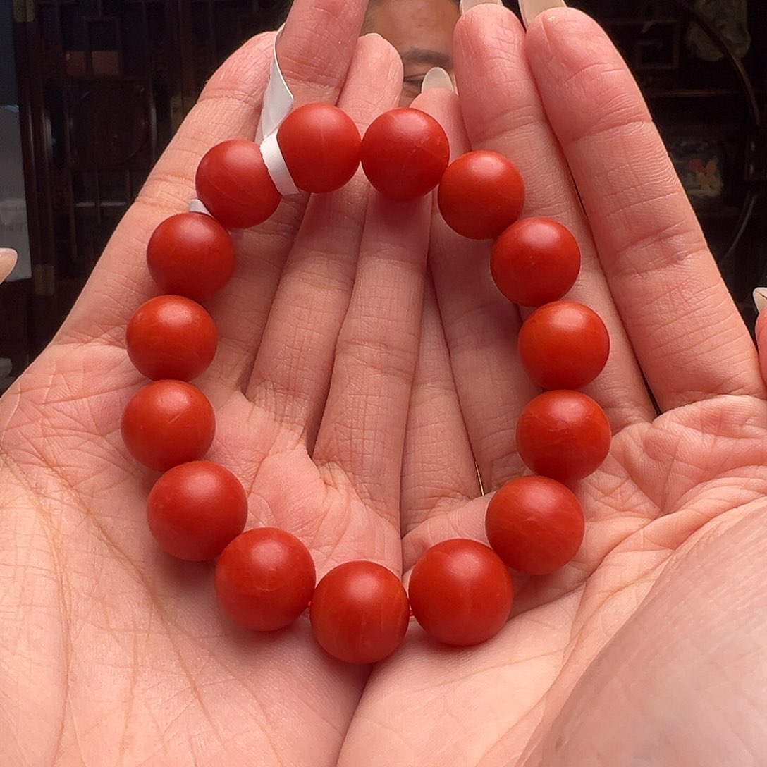 南红玛瑙手串未镶嵌HJ011