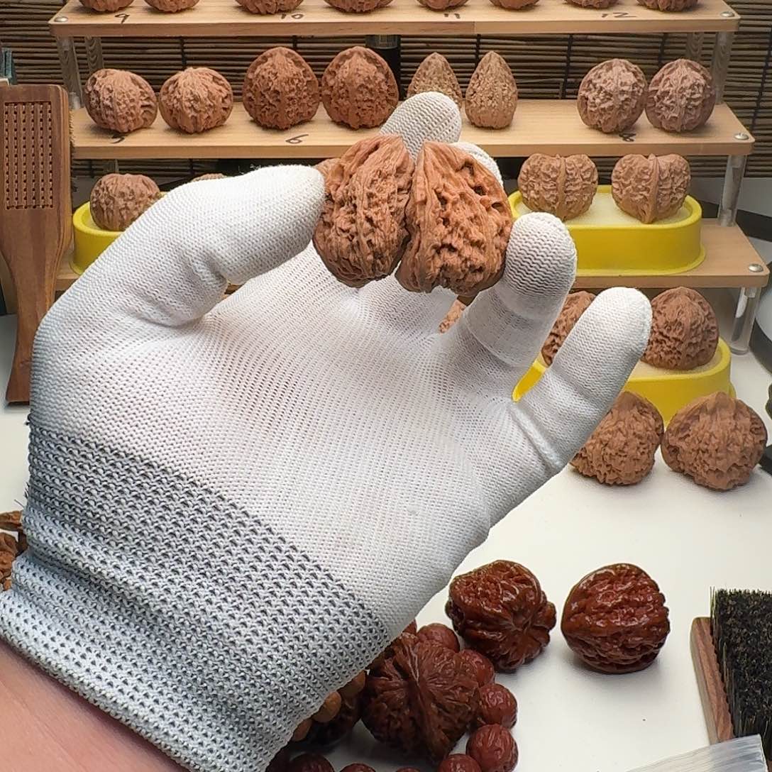 吊坠文玩核桃南疆石半壁 219号